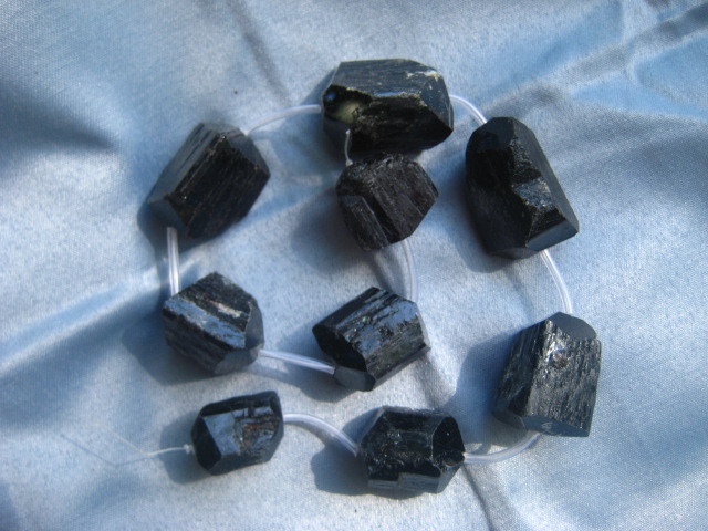 Tourmaline(Shlorl)Beads purification and protection 3333